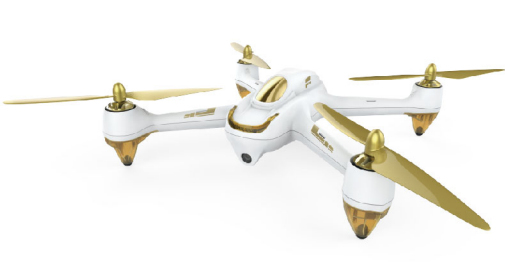 Hubsan  FPV quad copter with brushless motor