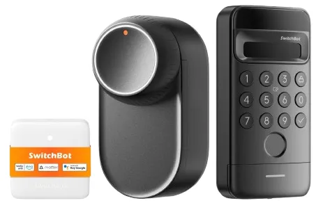 SwitchBot Lock Ultra Bundle incl Hub Mini Matter and Keypad Vision