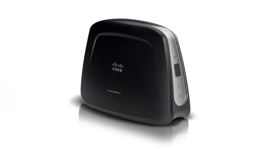 Linksys langaton mediasilta, 4-porttia Gigabit Ethernet -kytkin