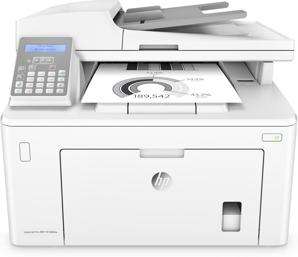 HP LaserJet Pro MFP M148fdw - Monitoimitulostin - M/V - laser - 215.9 x 355.6 mm (alkuper&auml;inen) - A4/Legal (media) - jopa 28 sivua/min (kopiointi) - jopa 28 siv