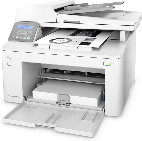 HP LaserJet Pro MFP M148fdw - Monitoimitulostin - M/V - laser - 215.9 x 355.6 mm (alkuper&auml;inen) - A4/Legal (media) - jopa 28 sivua/min (kopiointi) - jopa 28 siv