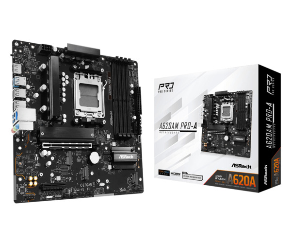 ASRock A620AM PRO-A AM5 mATX -emolevy