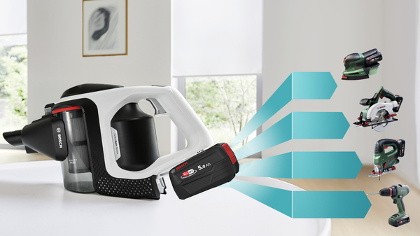 Bosch Unlimited Gen2 BSS825FRSH - Stick Vacuum Cleaner, black/white