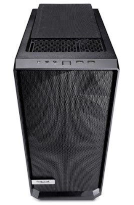 Fractal Design Meshify C - miditornikotelo, ikkunalla, Musta