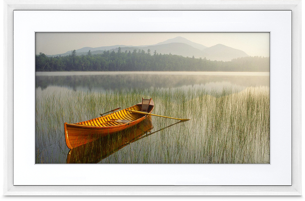 Meural 21.5i Canvas White Wood