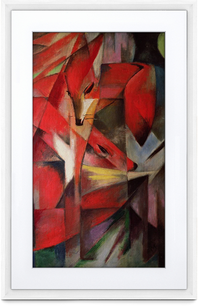 Meural 21.5i Canvas White Wood