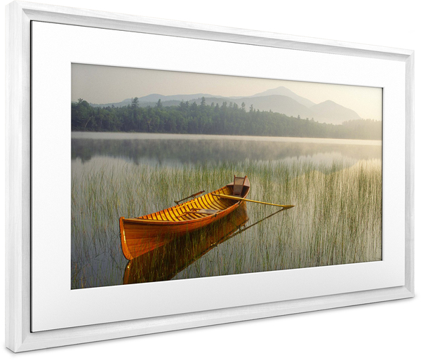 Meural 21.5i Canvas White Wood