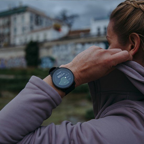 Suunto 9 Peak - tr&auml;ningsklocka, All Black