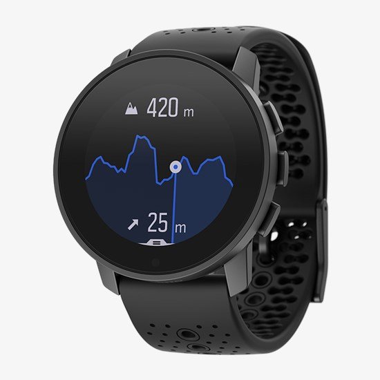 Suunto 9 Peak - tr&auml;ningsklocka, All Black