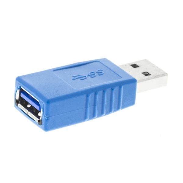 DELTACO USB 3.0 sovitin, Tyyppi A ha - Typ A na, sin