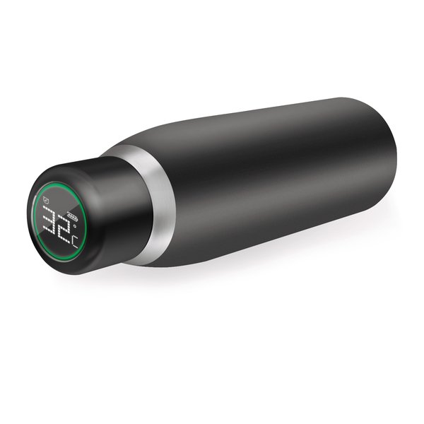 Puro Smart-pullo LCD-n&auml;yt&ouml;ll&auml;, 500 ml, musta