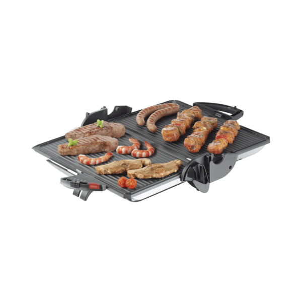 Steba PG 4.3 Contact Grill, 2000 Watt, Stainless steel