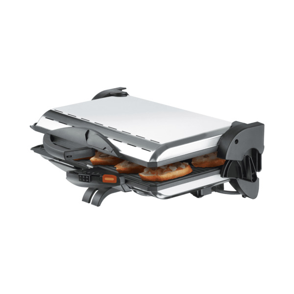 Steba PG 4.3 Contact Grill, 2000 Watt, Stainless steel