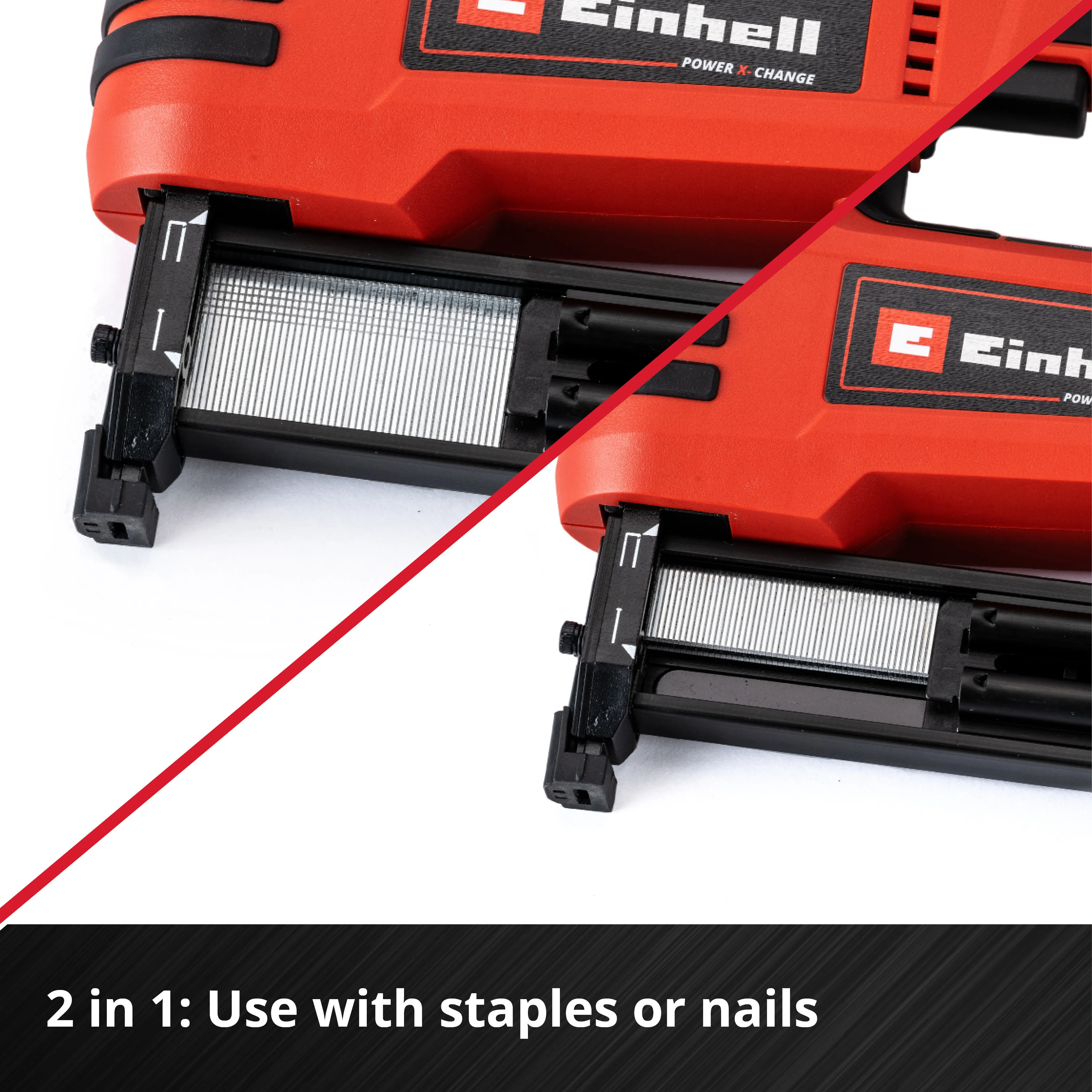 Einhell Cordless Nailer TE-CN 18 Li-Solo, 18V (red/black, without battery and charger)