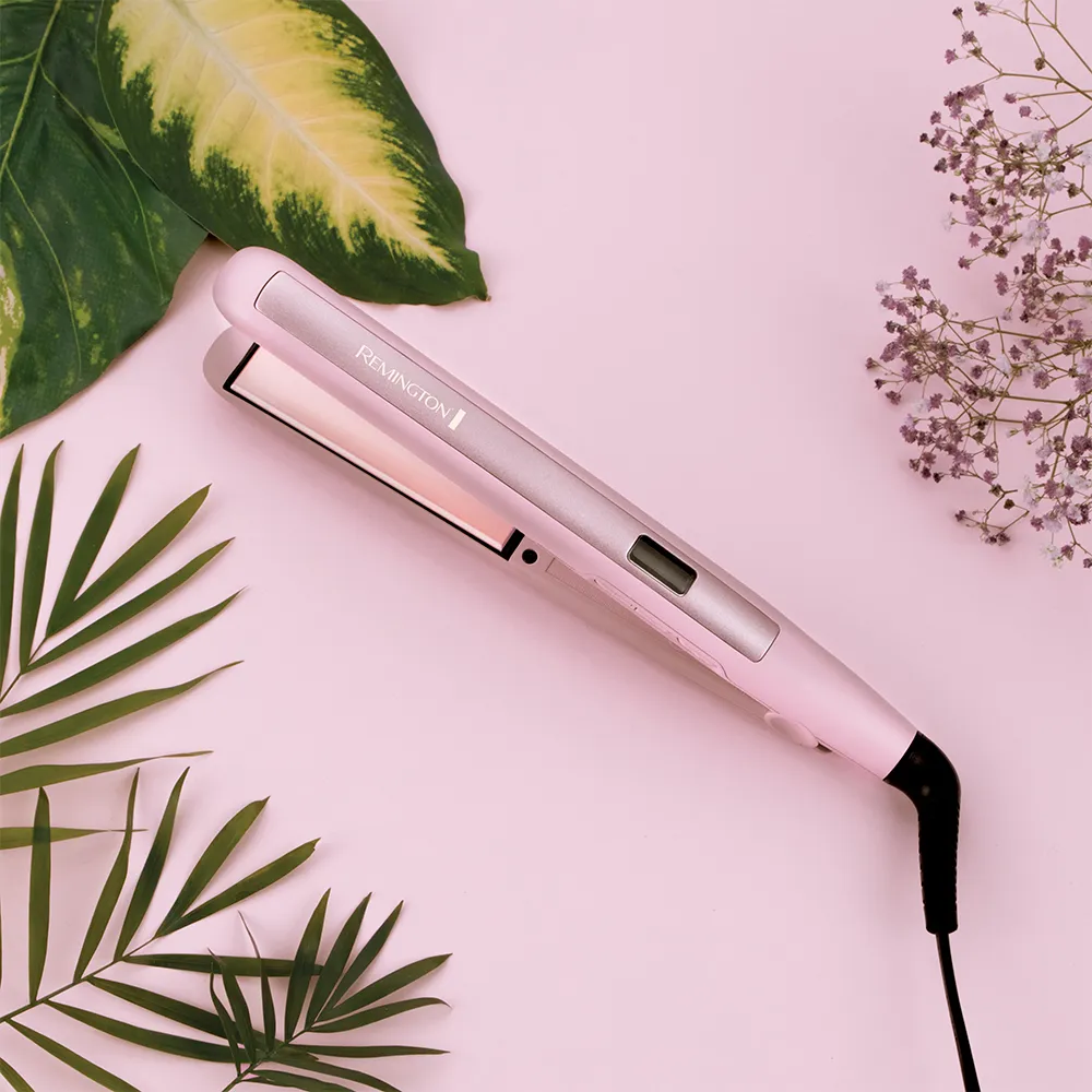 Remington Coconut Smooth S5901 230&deg;C Hair Straightener, Rose