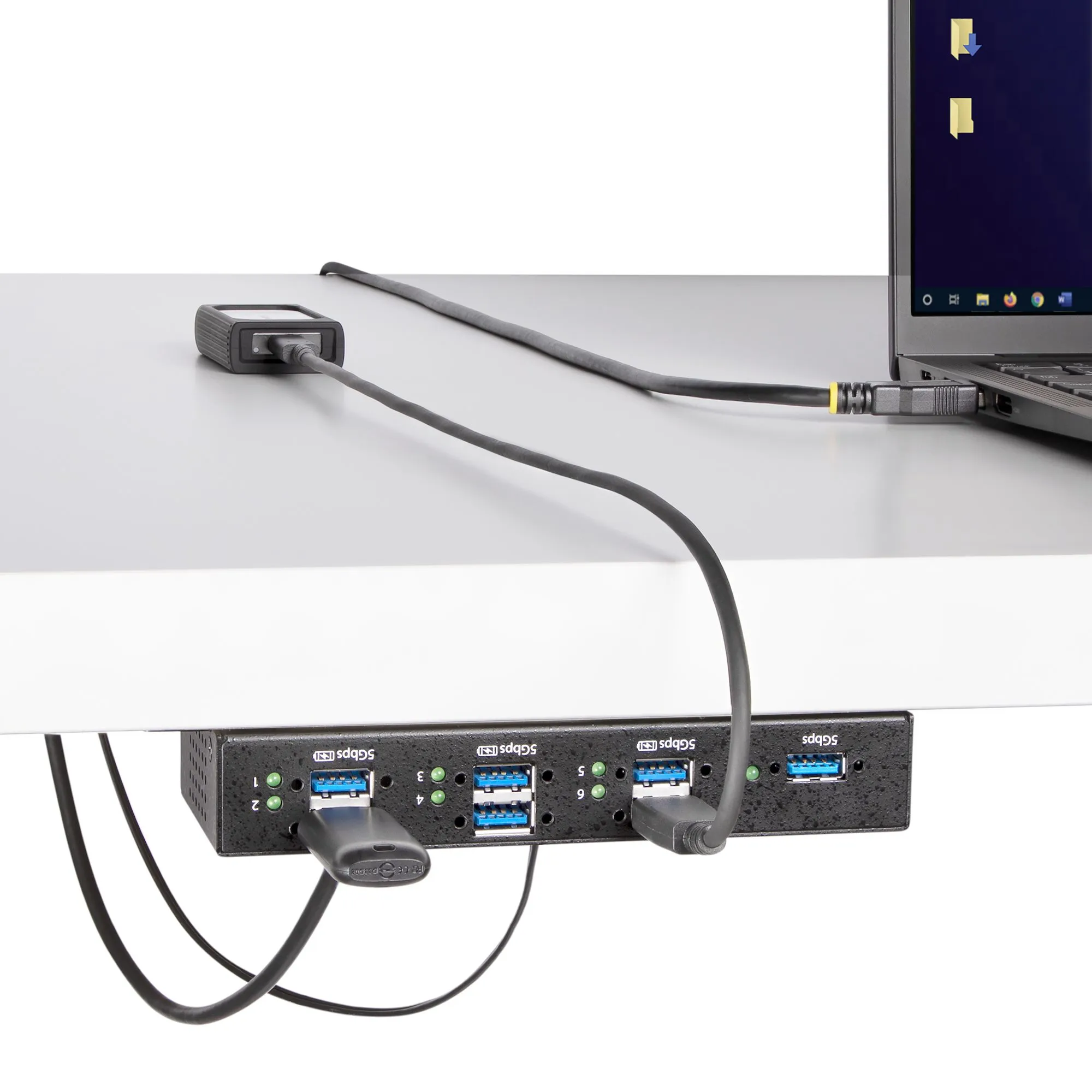 Startech 7-Port Managed Industrial 5Gbps - USB hub