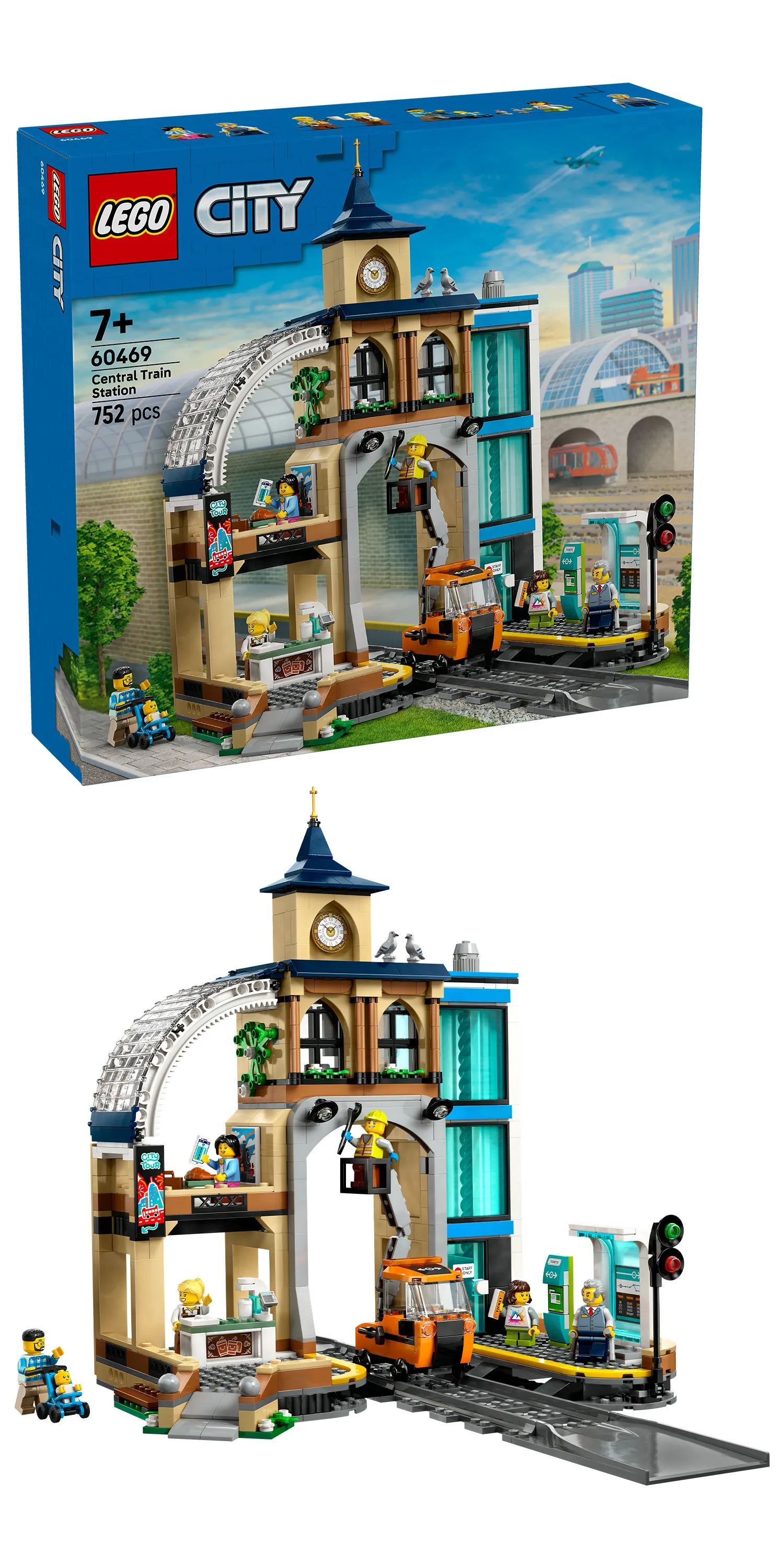 LEGO City Train Station 60469