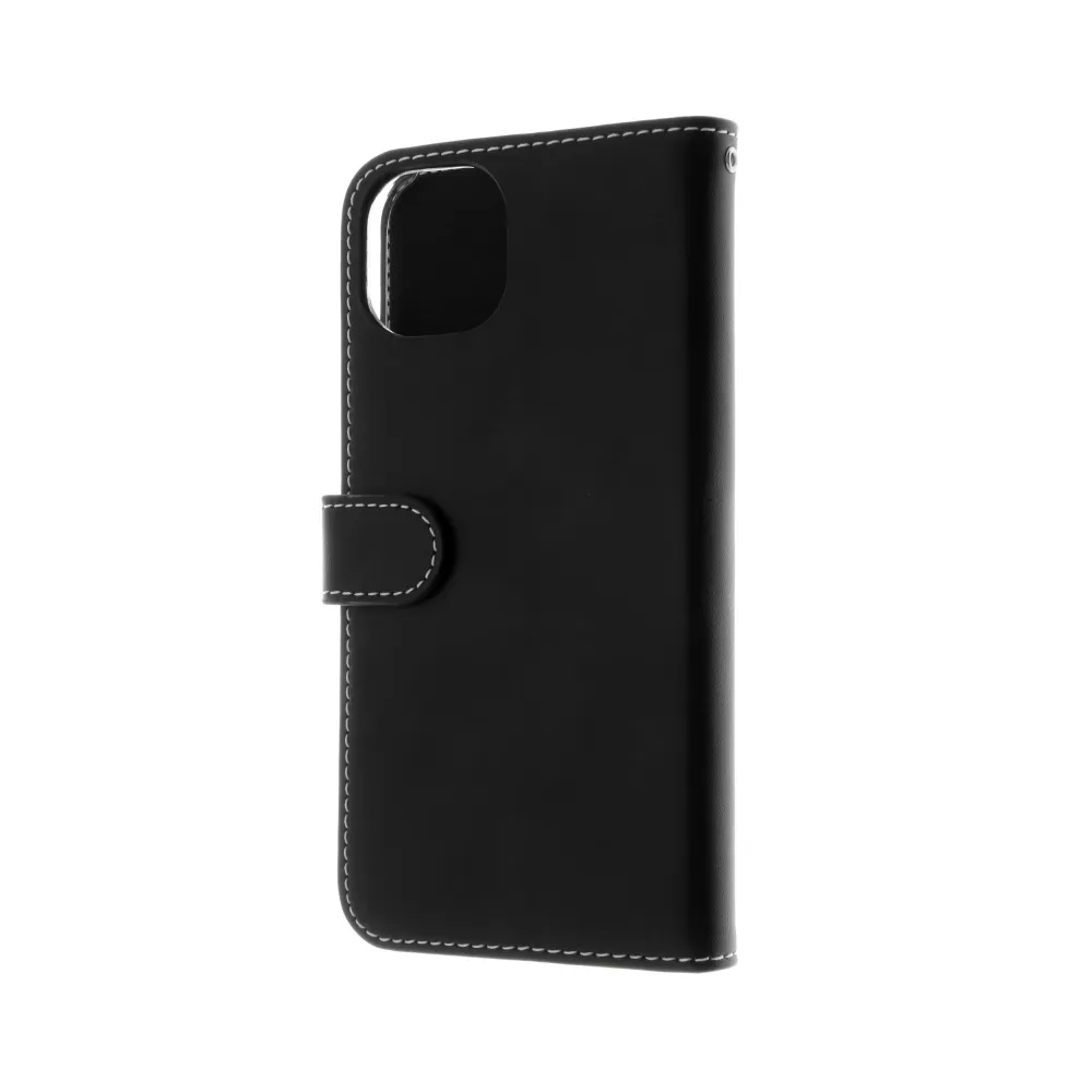 Insmat Flip Case, iPhone 15 Plus - Wallet Case, Black