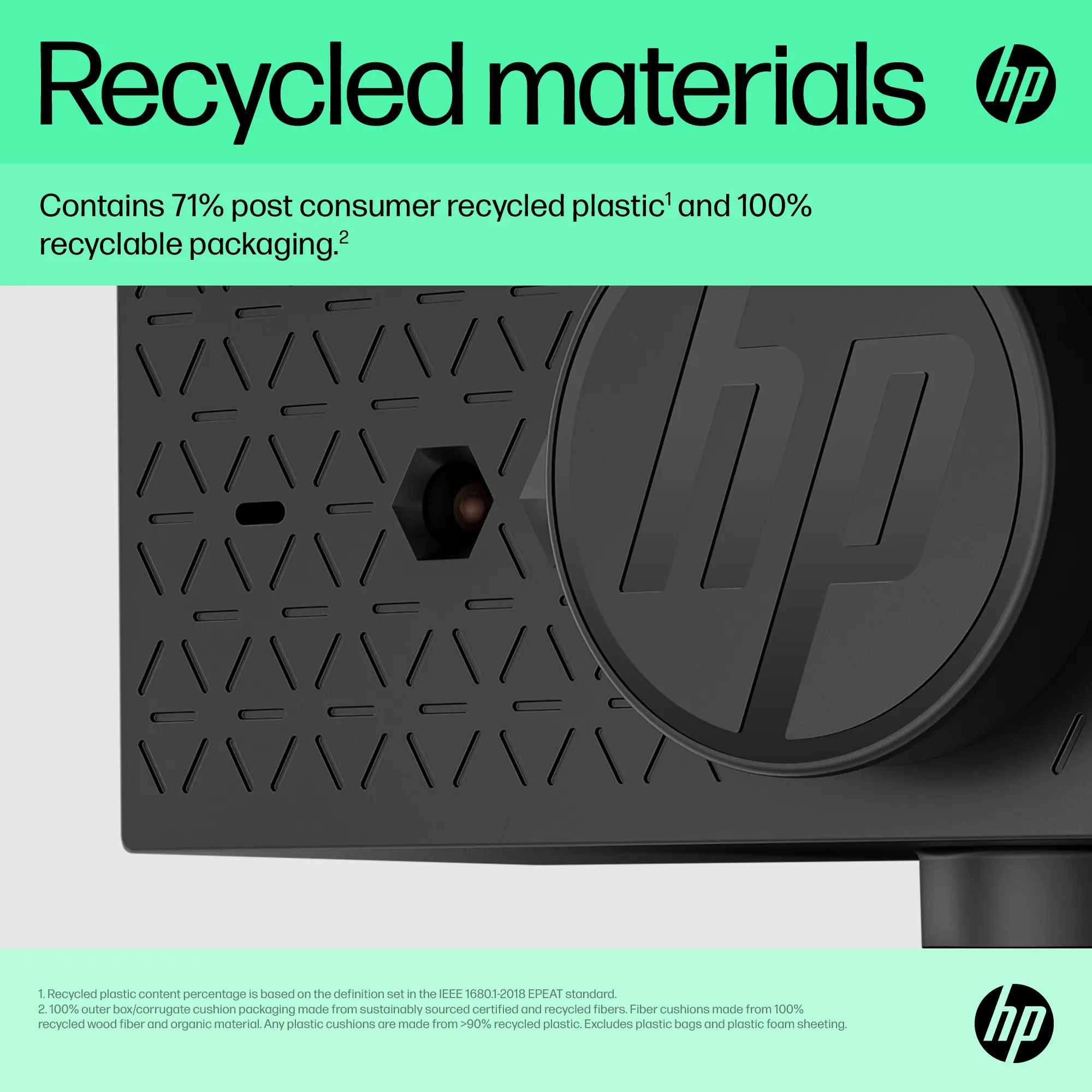 HP 625 FHD Full HD 1080p, Autofocus Webcam, Black
