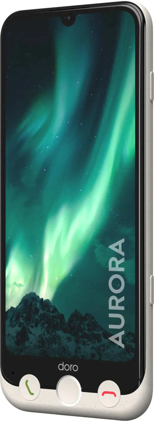 Doro Aurora A31 4G, Android - mobiltelefon, Grafit-gr&aring;
