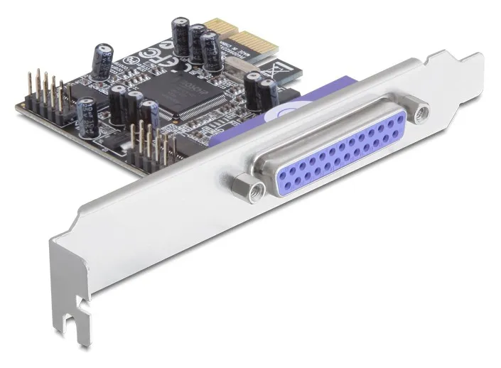 DeLOCK PCI-Express kort, Parallell + Seriell, 2xDB9ha, 1xDB25ho