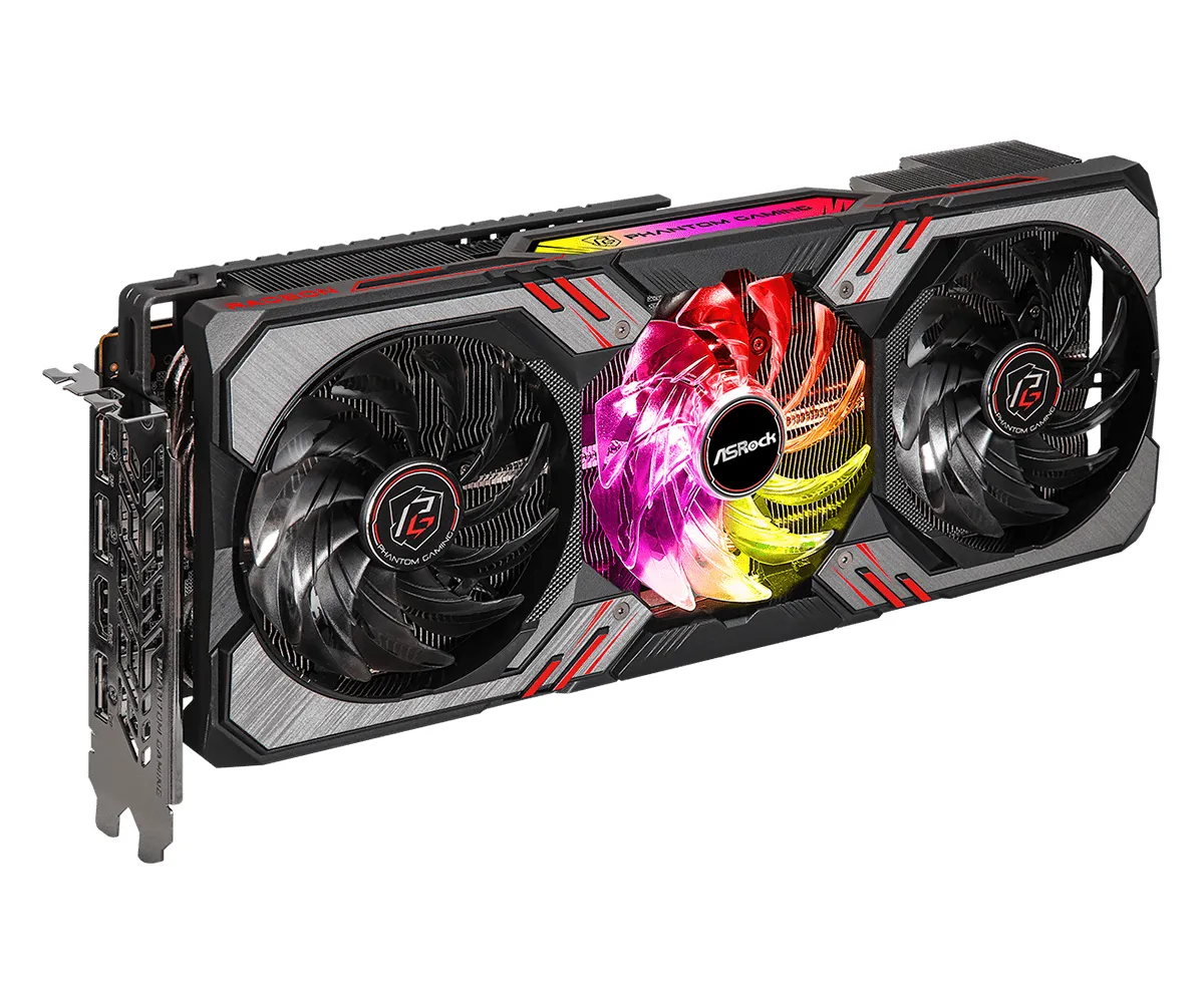 ASRock Radeon RX 6750 XT Phantom Gaming D OC 12 GB - grafikkort
