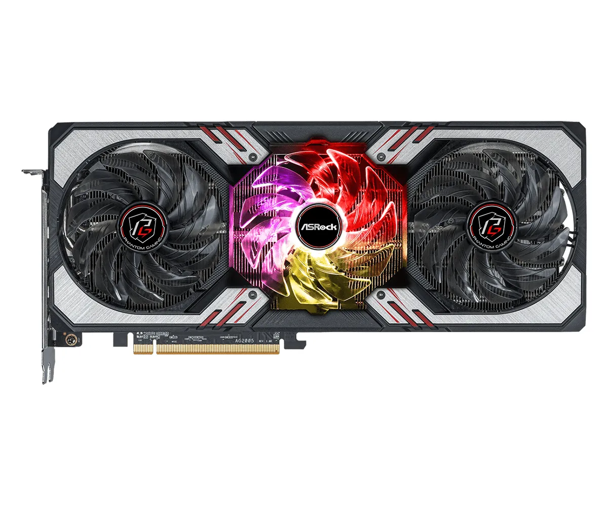 ASRock Radeon RX 6750 XT Phantom Gaming D OC 12 GB - grafikkort