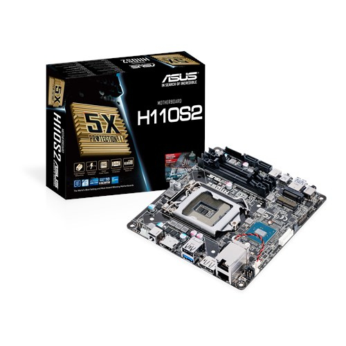 Asus H110S2, mini-STX -emolevy