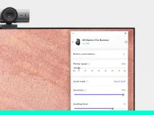 Logitech MX Master 4 for Business Wireless Ergonomic Mouse, Graphite