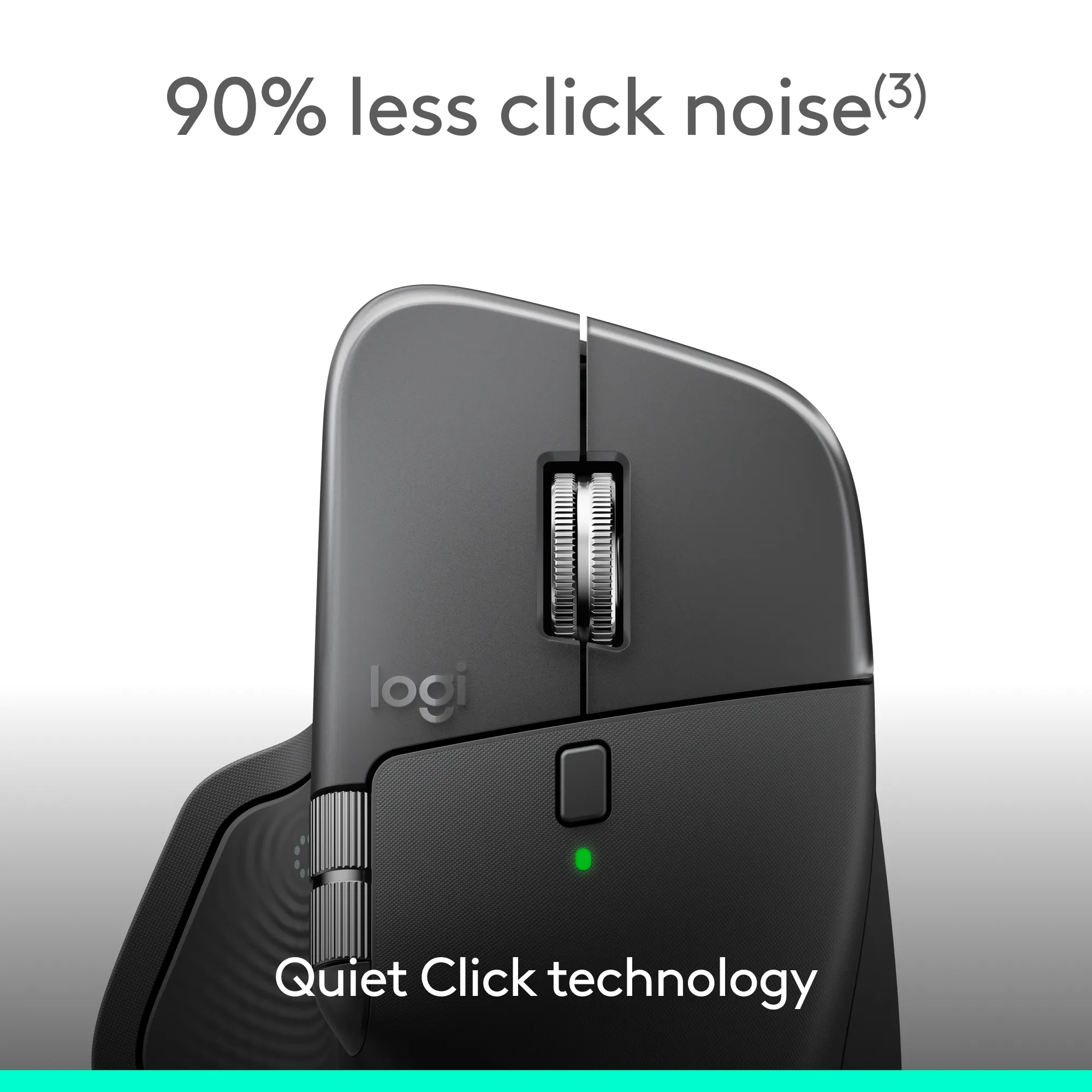 Logitech MX Master 4 for Business Wireless Ergonomic Mouse, Graphite