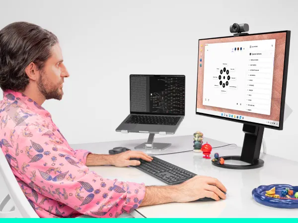 Logitech MX Master 4 for Business Wireless Ergonomic Mouse, Graphite