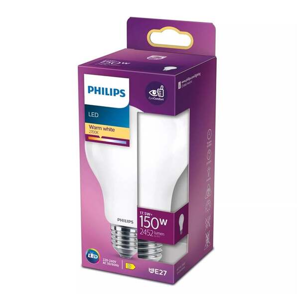 PHILIPS HUE LED CLASSIC 150W A67 E27 WW FR NDRFSRT4