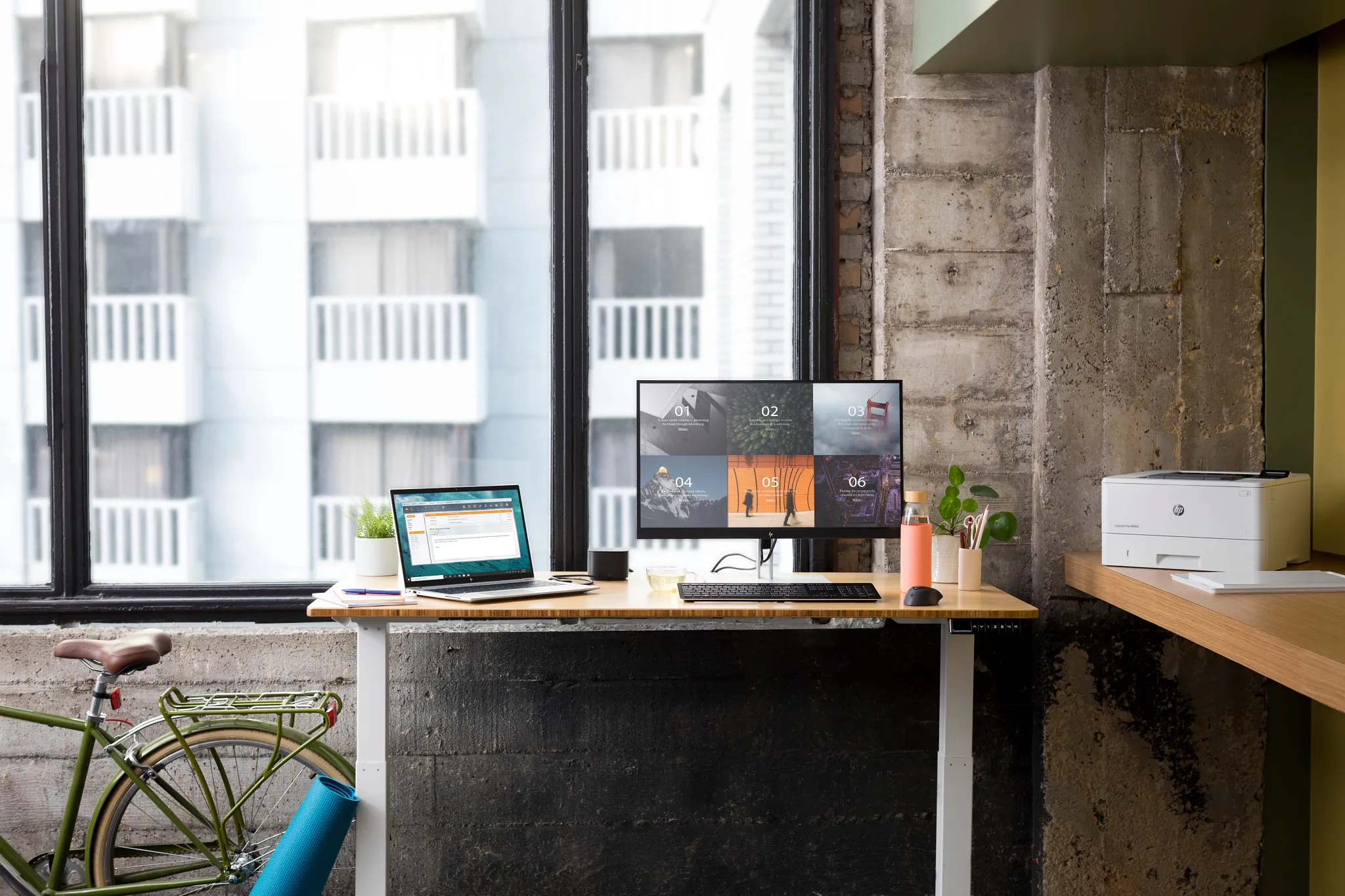 HP 27&quot; E-Series E27q G4, QHD, IPS -n&auml;ytt&ouml;