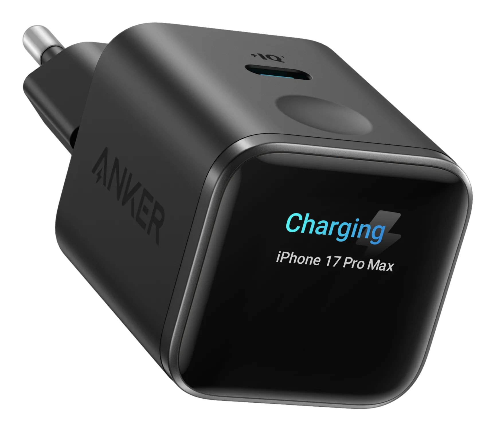 Anker Nano Charger 45W Smart Display - Charger, Black