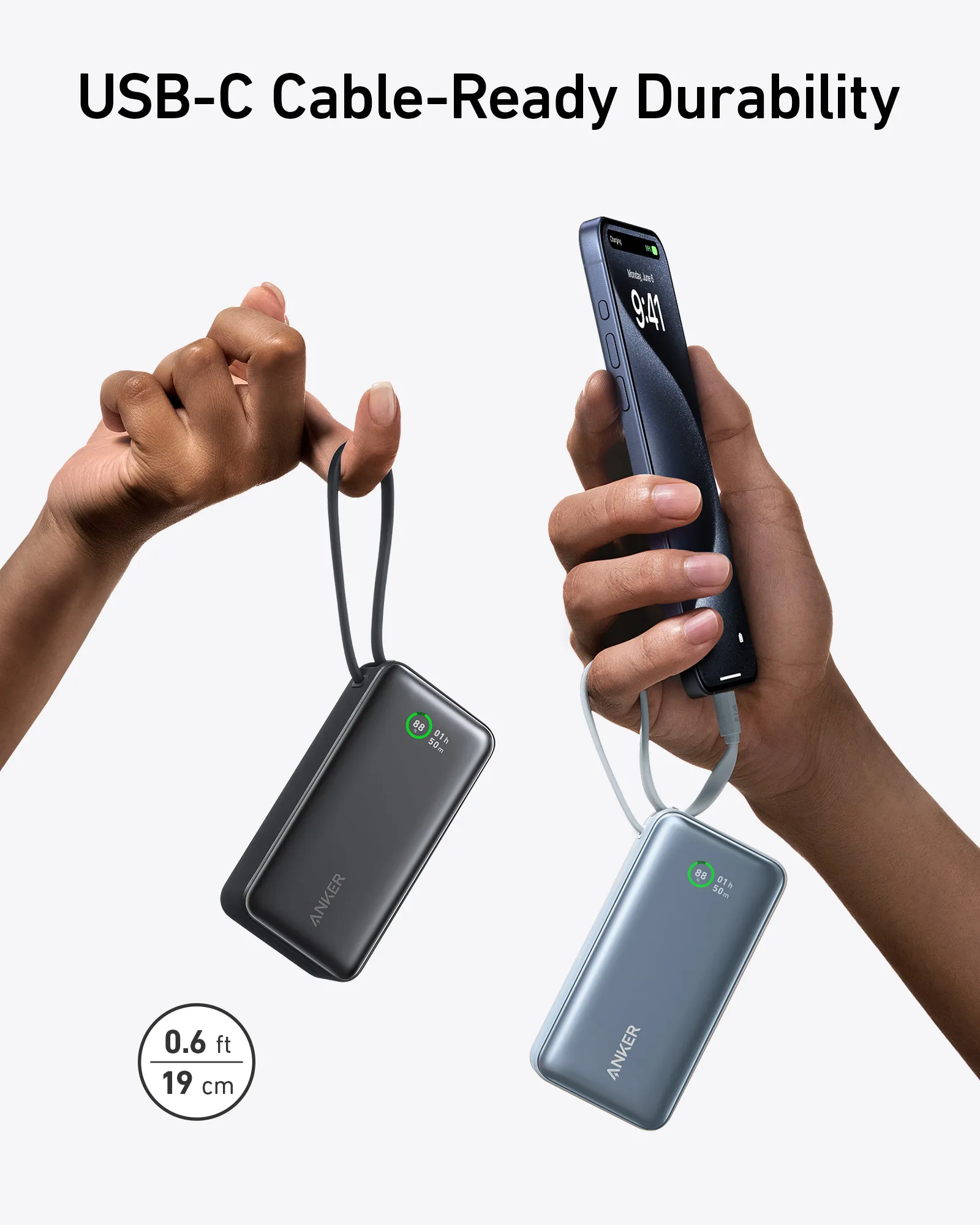 Anker 545 Nano Power Bank 10000mAh - power bank