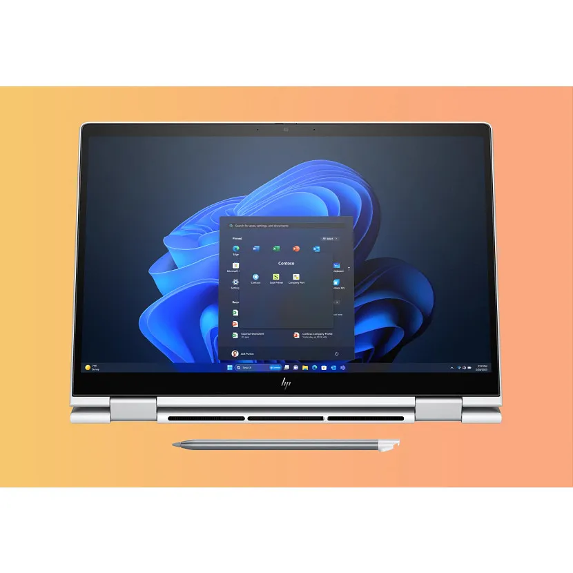 HP EliteBook 8 Flip G1 13.3&quot; Ultra 7 255U, 32GB, 512GB, Win 11 Pro - Notebook, Glacier Silver