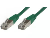 MicroConnect Cat6 F/UTP RJ45 10m Network Cable, Green