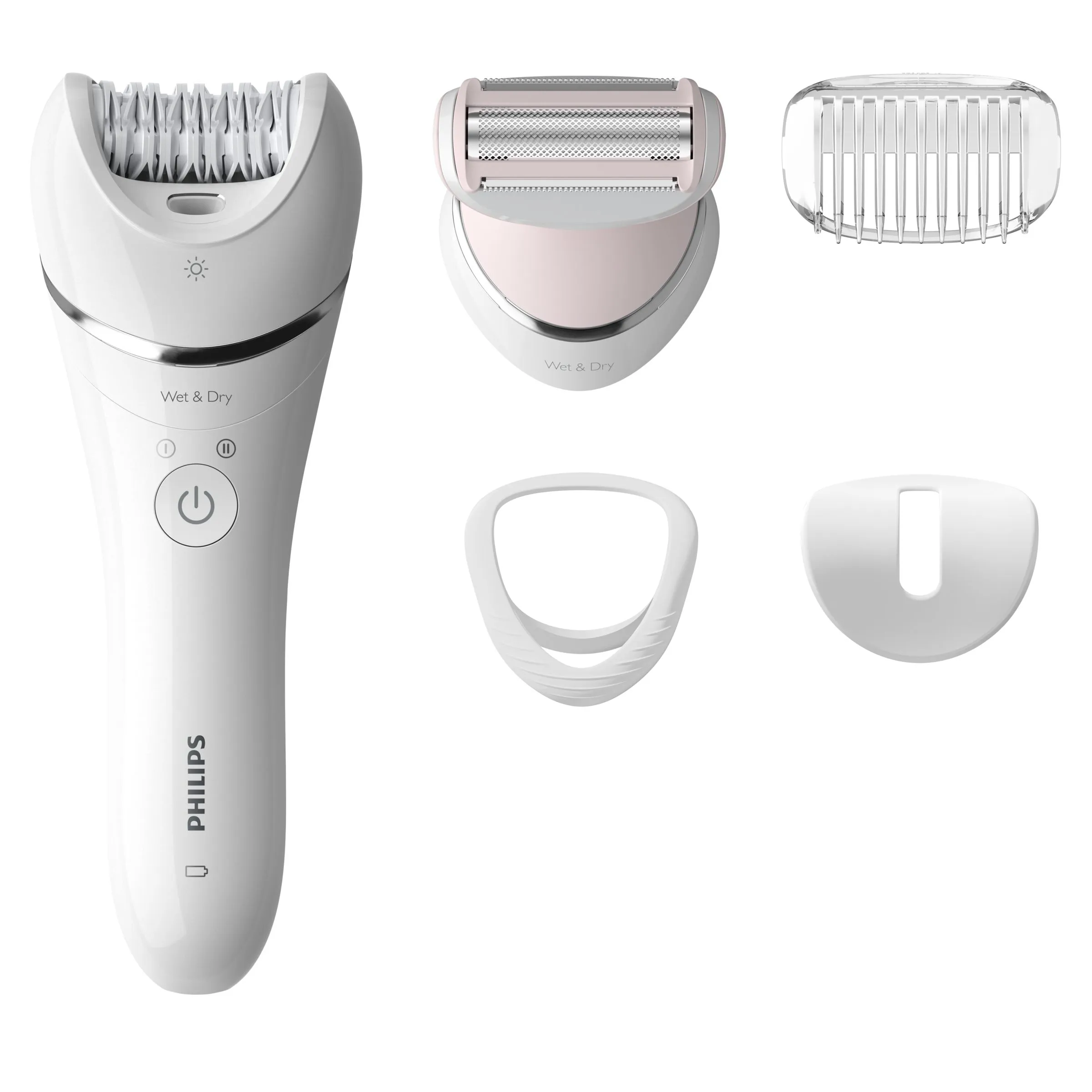 Philips Series 8000 BRE710/00 Wet &amp; Dry - epilator, vit
