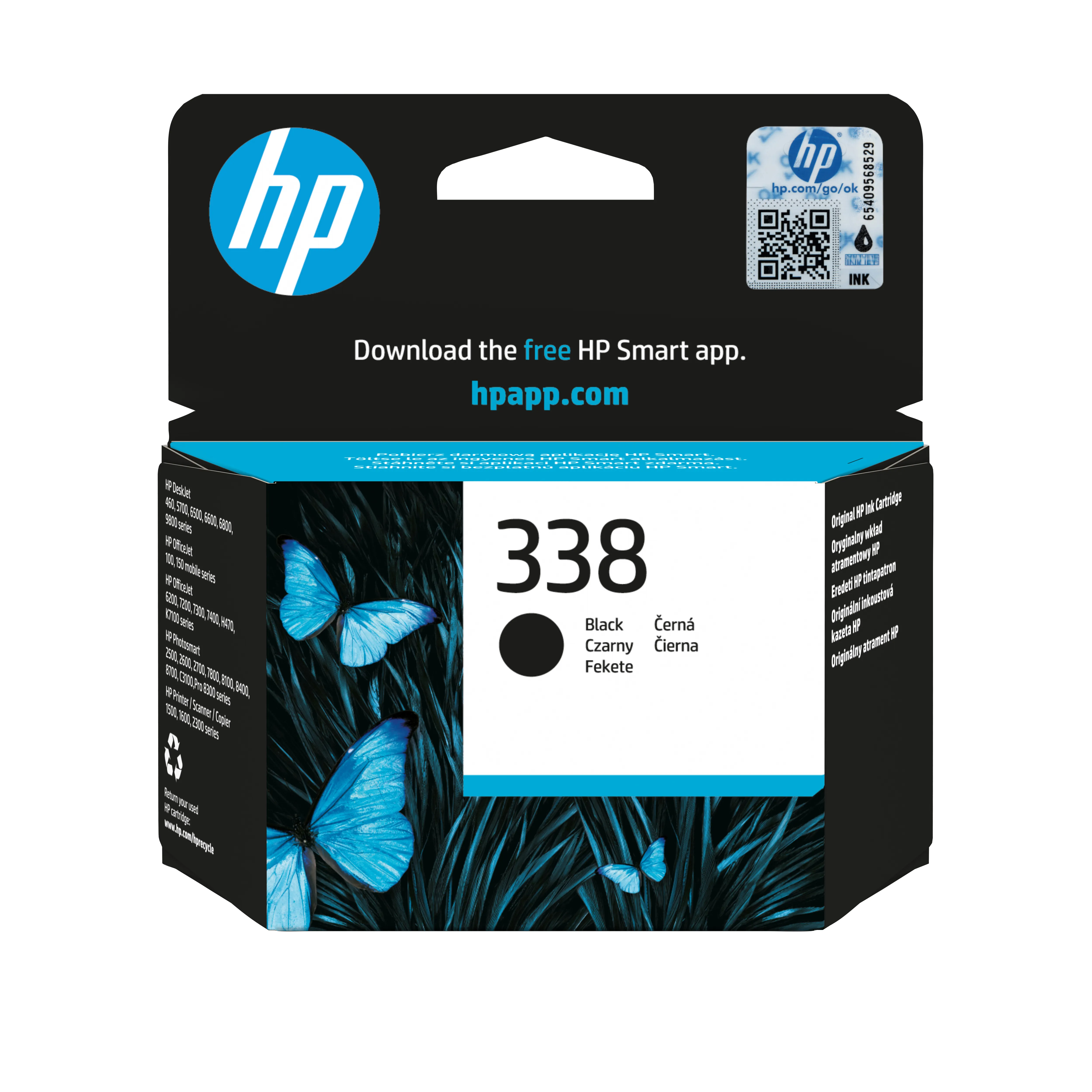 HP 338 Black Inkjet Print Cartridge