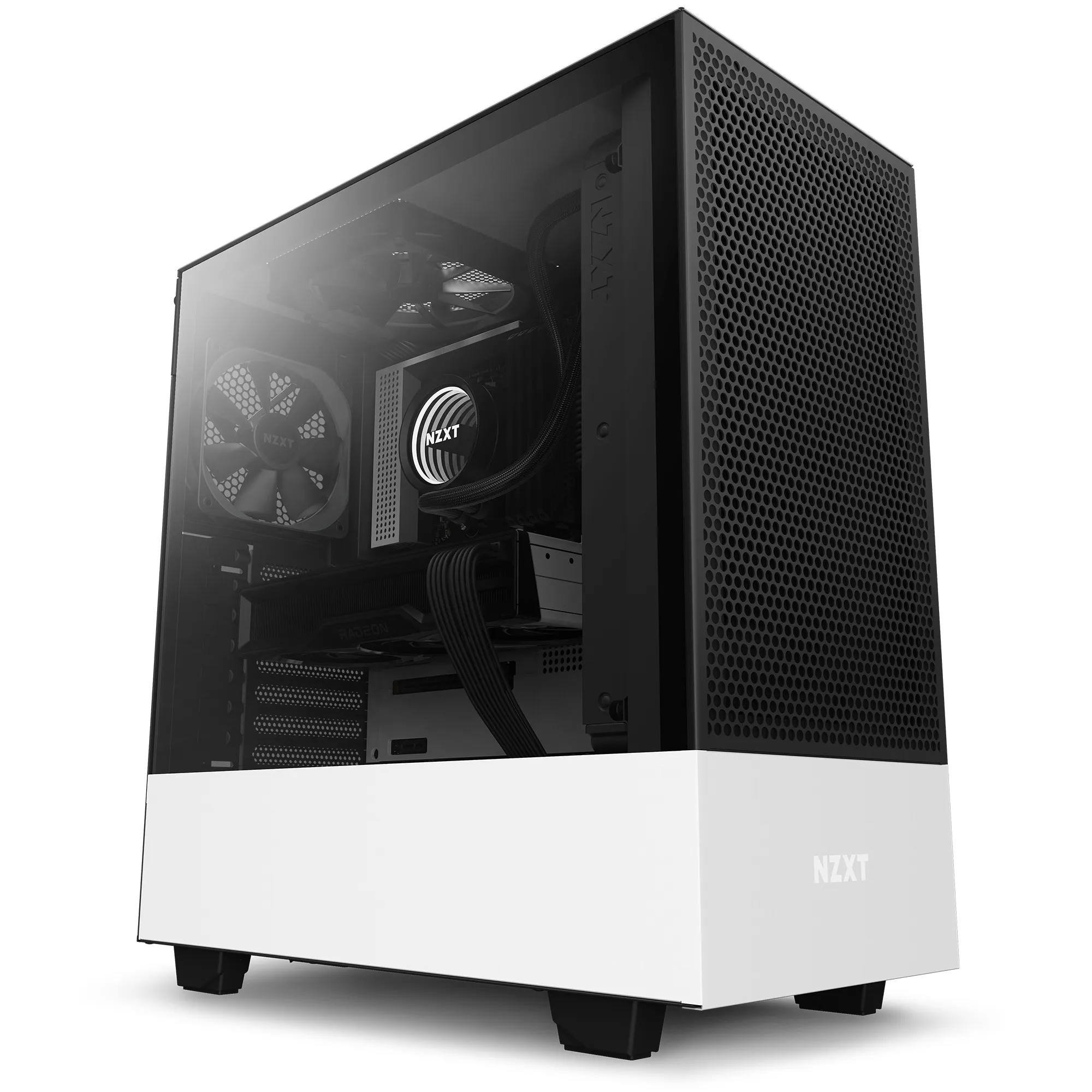 NZXT H510 Flow - Matte White/Black