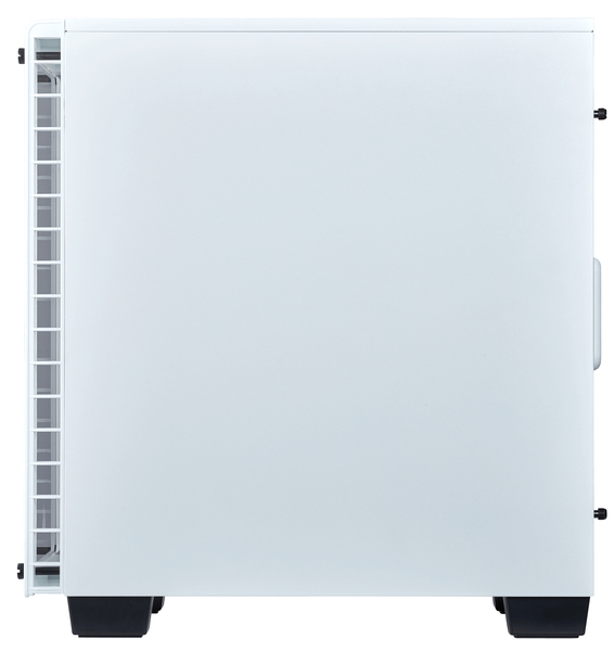 Corsair Crystal Series 460X Mid Tower RGB Tempered Glass Compact ATX Case White