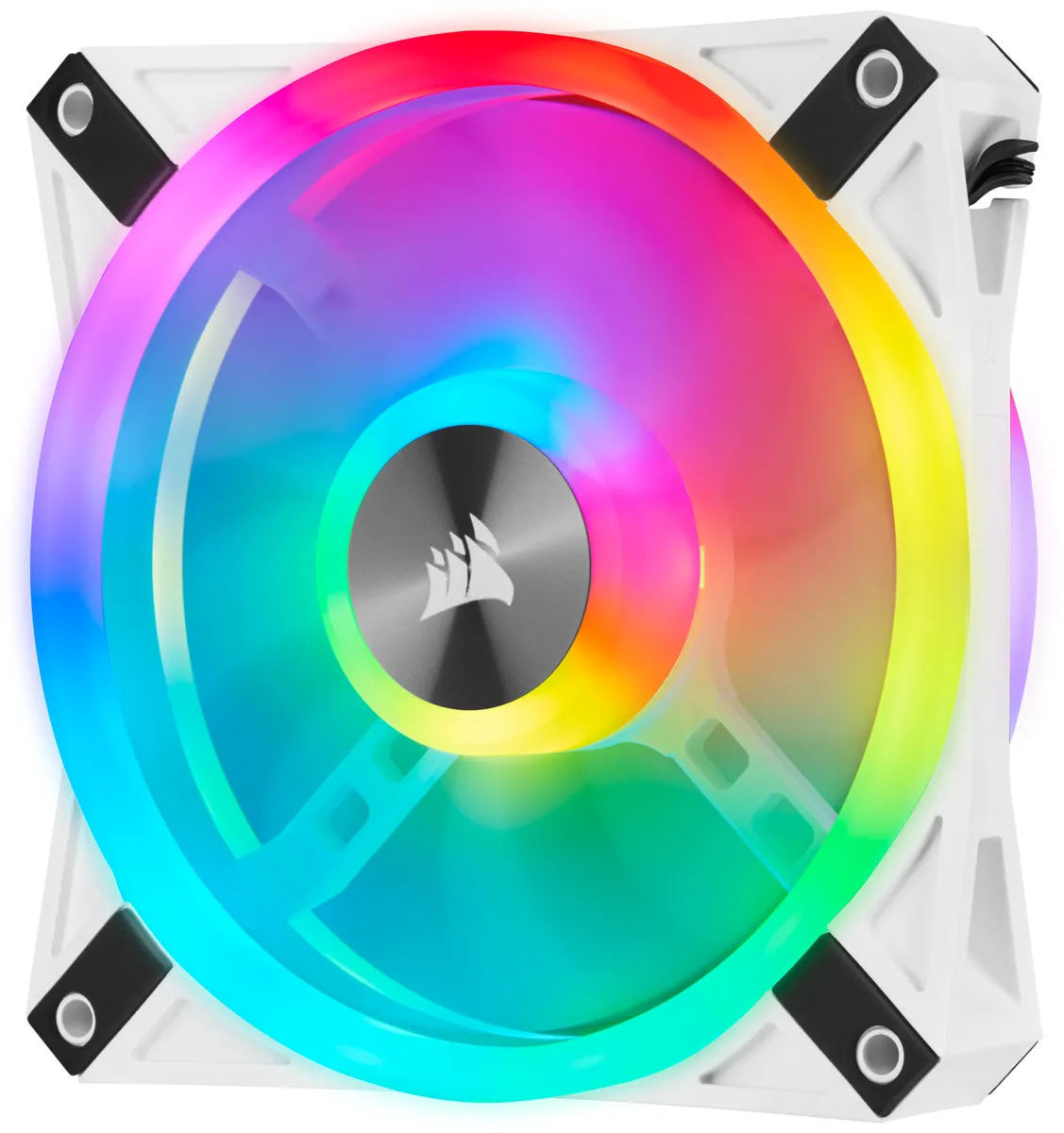 Corsair QL120 RGB, 120mm - case fan, white, 3pcs