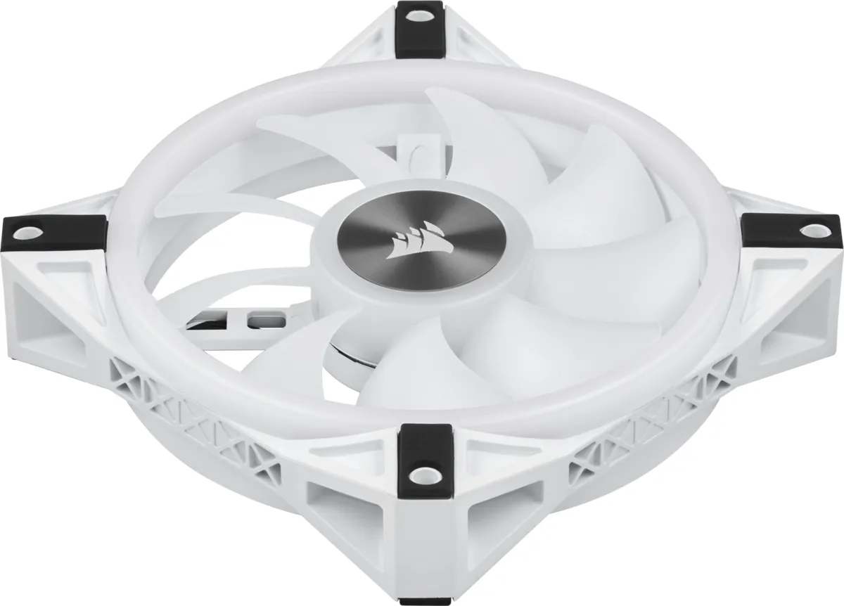 Corsair QL120 RGB, 120mm - case fan, white, 3pcs