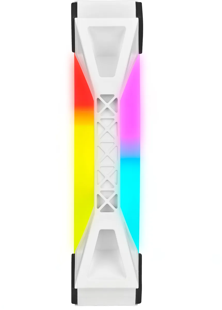 Corsair QL120 RGB, 120mm - case fan, white, 3pcs