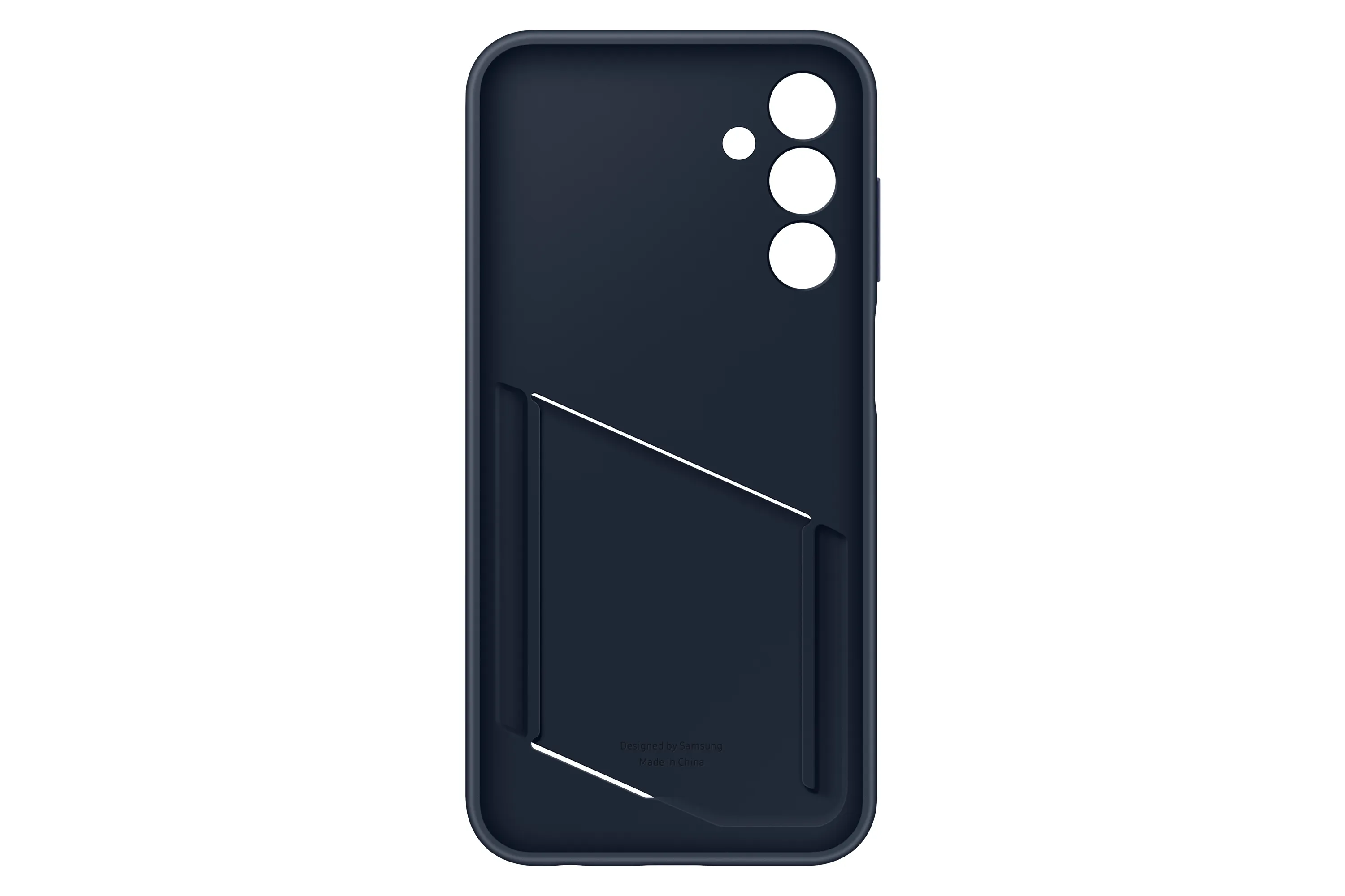 Samsung Galaxy A15 Card Slot Case, Black/Blue