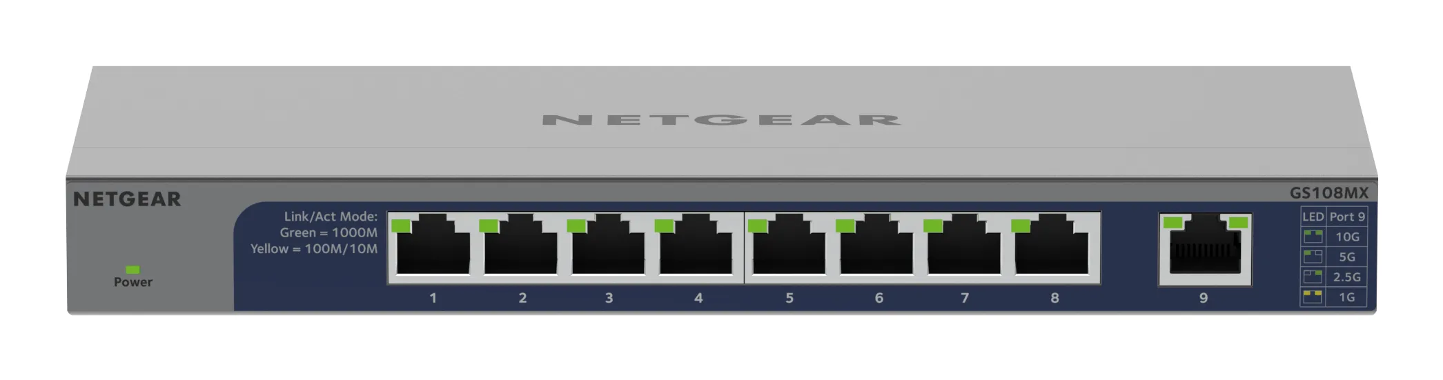 8PT GIG UM+1P 10G/MULTI-GIG UPLINK GS1