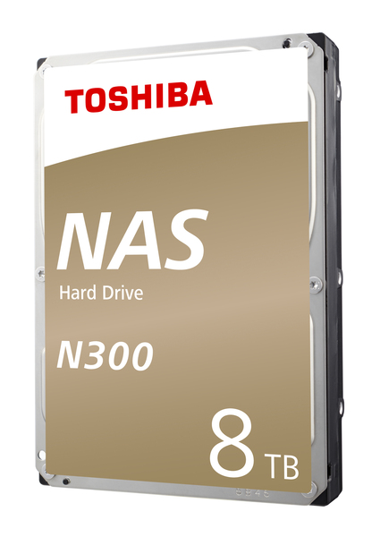 Toshiba 8TB N300, 3.5", SATA, 7200rpm, 128MB - HDD