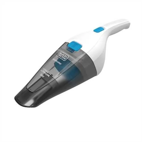 Black+Decker Dustbuster NVC115JL 0.325 L 1.5 Ah -k&auml;sik&auml;ytt&ouml;inen imuri, harmaa, valkoinen