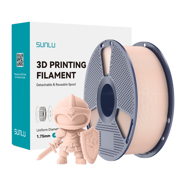 SUNLU PLA+ 1.75 mm, 1000 g -3D-tulostusfilamentti, beige