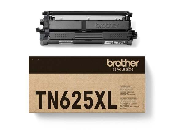 Brother TN625XXLPBK Super High Yield lasertoner, svart